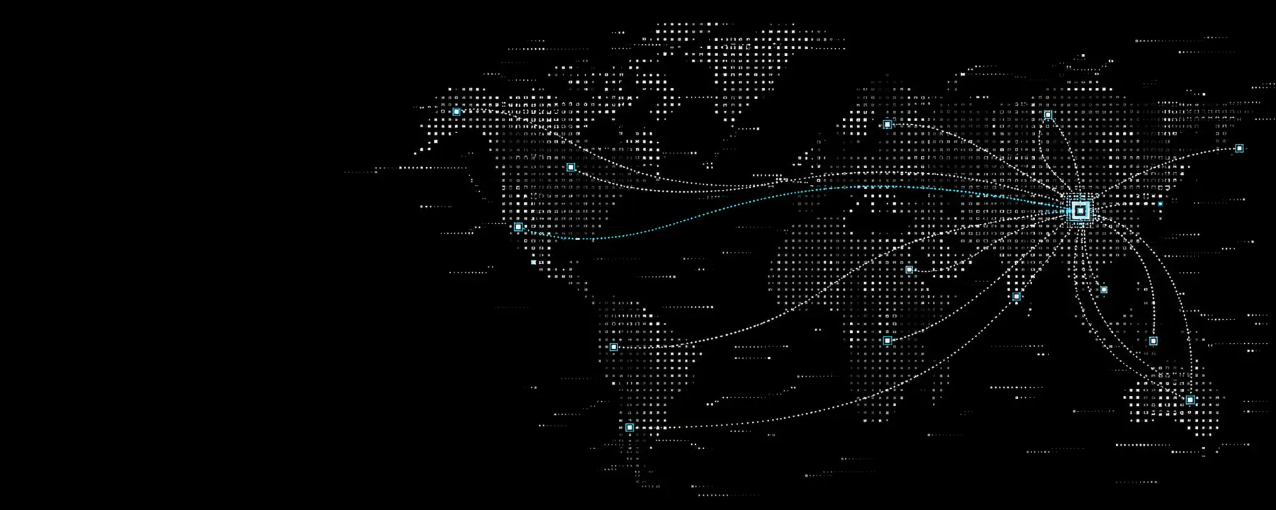 Карта сигналов спроса, соединённых в маршрут к первому пользователю